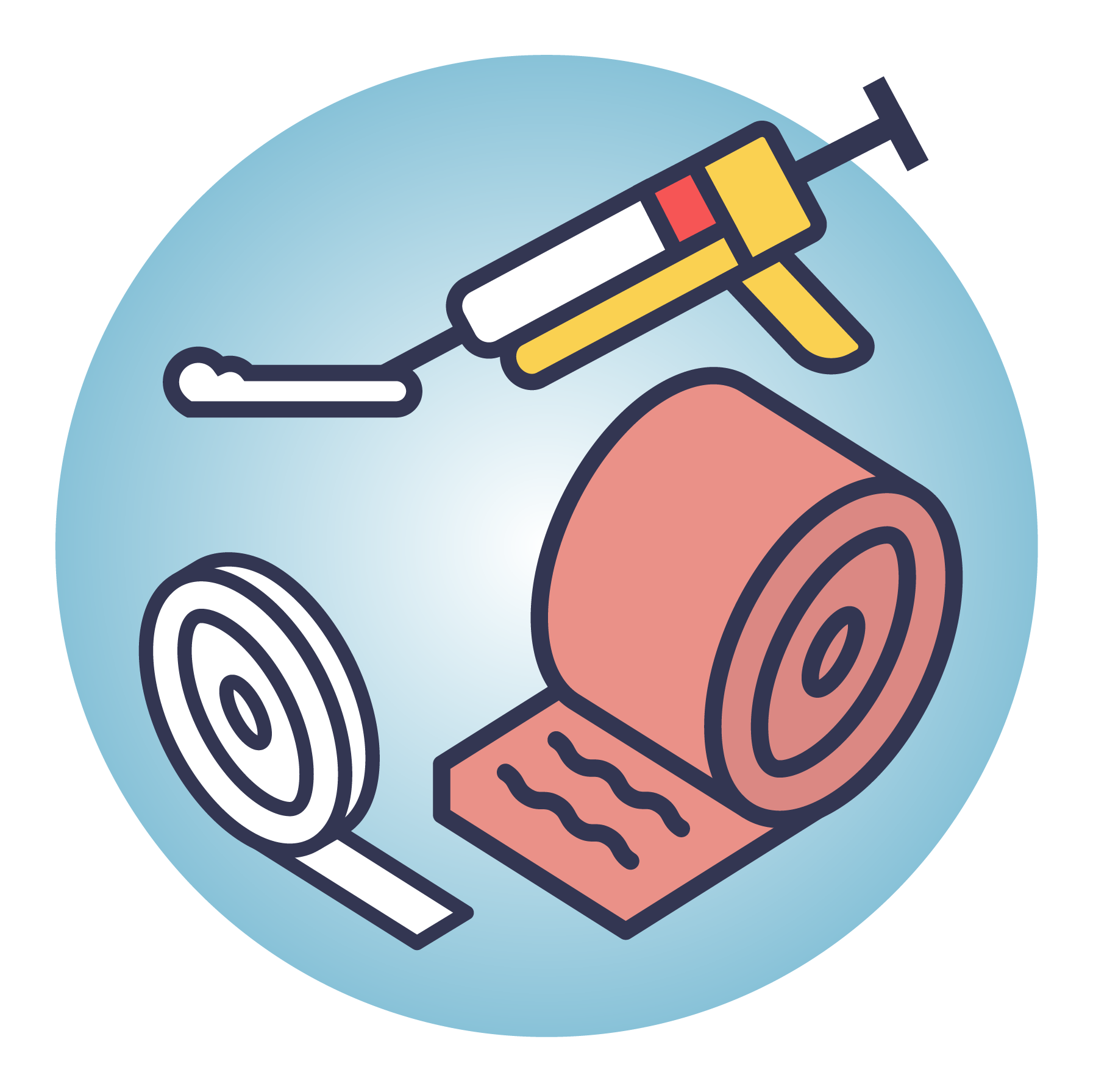 Graphic of window and door insulation tape
